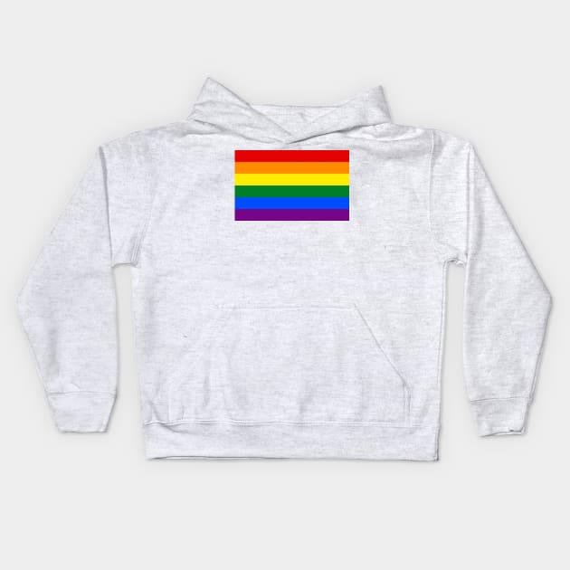 Pride Flag Kids Hoodie by Action Clothing